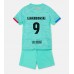 Barcelona Robert Lewandowski #9 Barnkläder Tredje matchtröja till baby 2023-24 Kortärmad (+ Korta byxor) Billigt